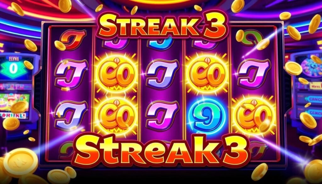 Multiplier excitement in Streak 3 Slot by Endorphina