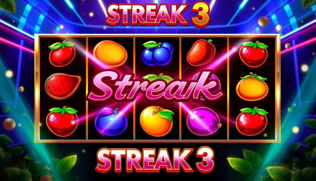 Streak 3 Slot Modern Graphics