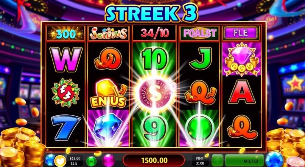 Streak 3 Slot bonus features