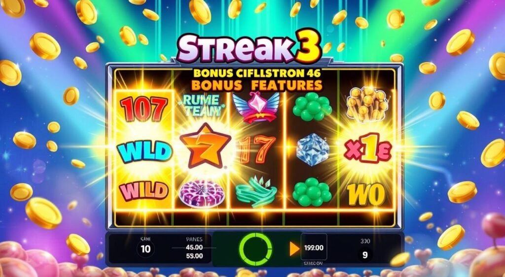 Streak 3 Slot bonus features