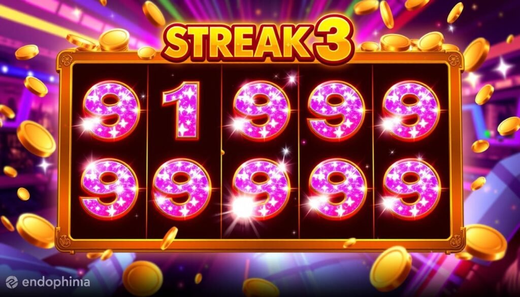 Multipliers in Streak 3 Slot