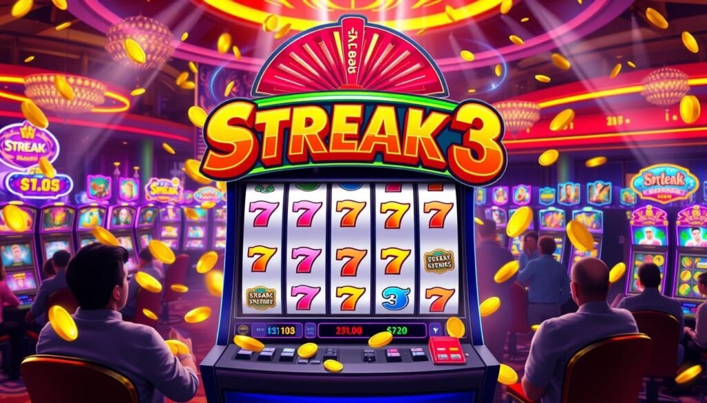 Streak 3 Slot gameplay